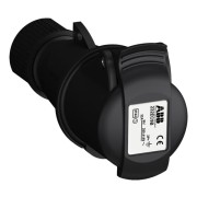 2CMA103596R1000 Розетка кабельная Easy&Safe 232EC9B,32А,2P+E,IP44,9ч,черн