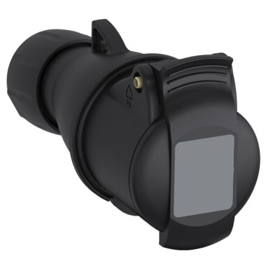 2CMA103597R1000 Розетка кабельная Easy&Safe 432EC9B,32А,3P+N+E,IP44,9ч,черн