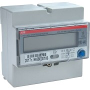 2CMA105937R1000 Счетчик 1-фазный акт. энергии,многотарифный, кл. точности 1,прямого вкл. 5(80)А, Modbus, тип E31 412-200