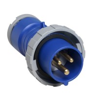 2CMA166722R1000 Вилка кабельная 232P6W, 32А, 2P+E, IP67, 6ч