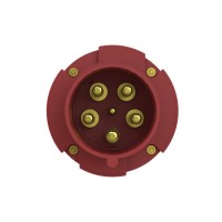 2CMA166764R1000 Вилка кабельная 463P6, 63А, 3P+N+E, IP44, 6ч