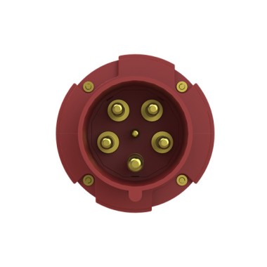 2CMA166764R1000 Вилка кабельная 463P6, 63А, 3P+N+E, IP44, 6ч