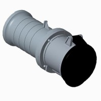 2CMA166848R1000 Розетка кабельная 363C5, 63А, 3P+E, IP44, 5ч