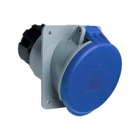 2CMA167408R1000 Розетка панельная с угловым унифицированным фланцем 263RAU6, 63A, 2P+E, IP44, 6ч
