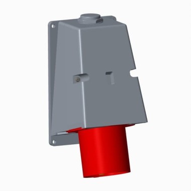 2CMA167566R1000 Вилка для монтажа на поверхность 463BS6, 63A, 3P+N+E, IP44, 6ч