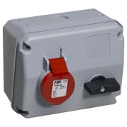 2CMA167686R1000 Розетка с выключателем и механической блокировкой 432MHS6, 32A, 3P+N+E, IP44, 6ч