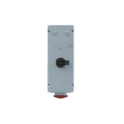 2CMA167764R1000 Розетка с рубильником, механической блокировкой и УЗО 316MPR6, 16А, 3Р+Е, IP44, 6ч