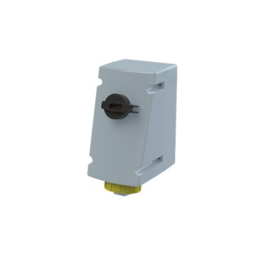 2CMA167823R1000 Розетка с выключателем и механической блокировкой 216MVS4W, 16A, 2P+E, IP67, 4ч