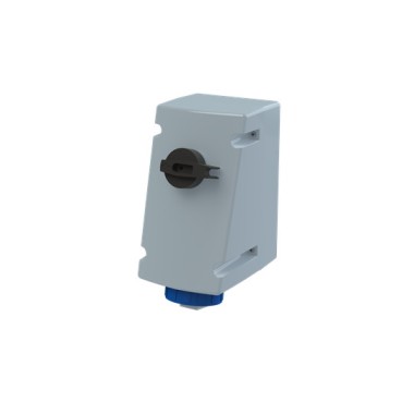 2CMA167824R1000 Розетка с выключателем и механической блокировкой 216MVS6W, 16A, 2P+E, IP67, 6ч