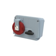 2CMA167905R1000 Розетка с выключателем и механической блокировкой 463MHS6W, 63A, 3P+N+E, IP67, 6ч