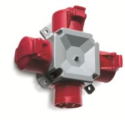 2CMA168122R1000 Адаптер 3-лучевой 316T6, 16A, 3P+E, IP44
