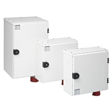 2CMA168127R1000 Соединительное устройство для монтажа на поверхность с подключение шлейфа 416A6, вилка и розетка 3P+N+E, 16А, IP44, 6ч