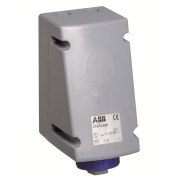 2CMA168470R1000 Розетка для монтажа на поверхность с подключением шлейфа 316RL11W, 16A, 3P+E, IP67, 11ч