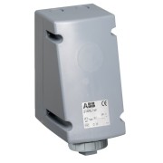 2CMA168461R1000 Розетка для монтажа на поверхность с подключением шлейфа 216RL1W, 16A, 2P+E, IP67, 1ч