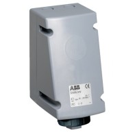 2CMA168465R1000 Розетка для монтажа на поверхность с подключением шлейфа 316RL5W 16A, 3P+E, IP67, 5ч