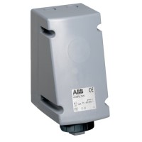 2CMA168476R1000 Розетка для монтажа на поверхность с подключением шлейфа 416RL7W, 16A, 3P+N+E, IP67, 7ч