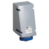 2CMA168481R1000 Розетка для монтажа на поверхность с подключением шлейфа 232RL6W, 32A, 2P+E, IP67, 6ч