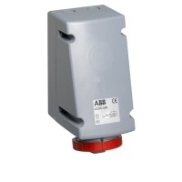 2CMA168489R1000 Розетка для монтажа на поверхность с подключением шлейфа 332RL6W, 32A, 3P+E, IP67, 6ч