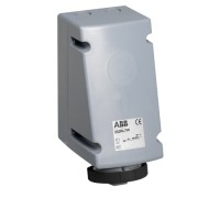 2CMA168490R1000 Розетка для монтажа на поверхность с подключением шлейфа 332RL7W, 32A, 3P+E, IP67, 7ч