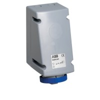 2CMA168491R1000 Розетка для монтажа на поверхность с подключением шлейфа 332RL9W, 32A, 3P+E, IP67, 9ч