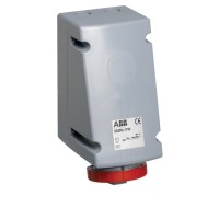 2CMA168493R1000 Розетка для монтажа на поверхность с подключением шлейфа 332RL11W, 32A, 3P+E, IP67, 11ч