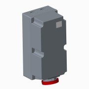 2CMA168539R1000 Розетка для монтажа на поверхность с подключением шлейфа 4125RL11W, 125A, 3P+N+E, IP67, 11ч