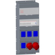 2CMA168984R1000 Бокс MPR32/1MS с розетками в сборе, IP44, пластик