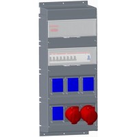 2CMA168984R1000 Бокс MPR32/1MS с розетками в сборе, IP44, пластик