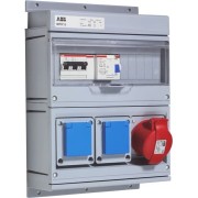 2CMA168997R1000 Бокс MPR16 с розетками в сборе, IP44, пластик