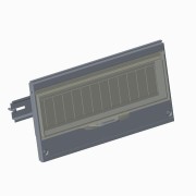 2CMA191089R1000 Лицевая панель FMCE52, с крышкой для секции с ДИН элементами ( ДИН-рейка в комплекте, макс. на 13 модулей ), 1 ряд