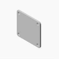 2CMA191090R1000 Заглушка FMCE53, для неиспользуемого отверстия на лицевой панели под розетки 2x10/16A или 63A