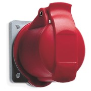 2CMA193148R1000 Розетка панельная с прямым минимальным фланцем 216R12, 16A, 2P+E, IP44, 12ч