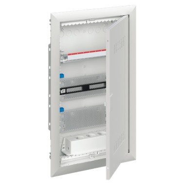 2CPX031387R9999 Шкаф мультимедийный с дверью с радиопрозрачной вставкой UK636MW (3 ряда)