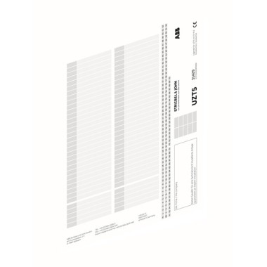 2CPX031429R9999 UZT5 Набор маркировки UK600
