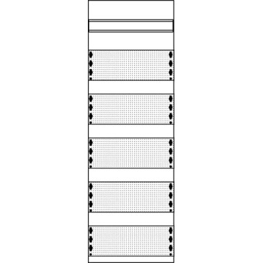 2CPX037487R9999 Медиапанель 1ряд/5реек 1MM1