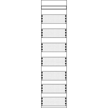 2CPX037489R9999 Медиапанель 1ряд/7реек 1MM3