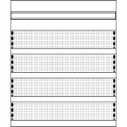 2CPX037490R9999 Медиапанель 2ряда/4рейки 2MM0