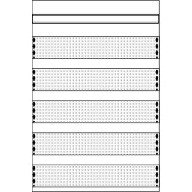 2CPX037491R9999 Медиапанель 2ряда/5реек 2MM1