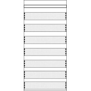 2CPX037493R9999 Медиапанель 2ряда/7реек 2MM3