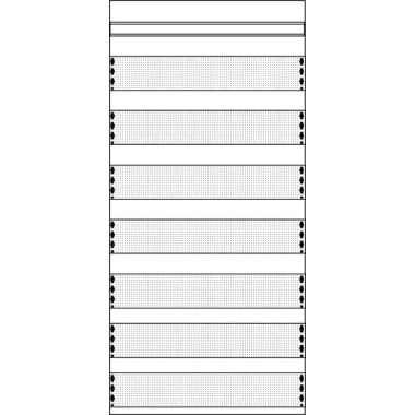 2CPX037493R9999 Медиапанель 2ряда/7реек 2MM3