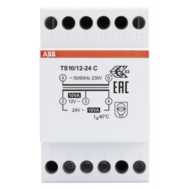 2CSM228555R0812 Трансформатор раздел.безоп. TS10/12-24C