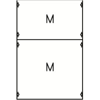 2M1A Панель с монтажной платой 2ряда/5 рейки