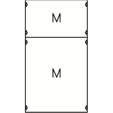 2M2A Панель с монтажной платой 2ряда/6 рейки 2M2A Панель с монтажной платой 2ряда/6 рейки