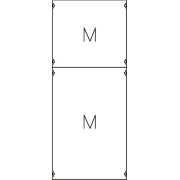 2M4A Панель с монтажной платой 2ряда/8 реек