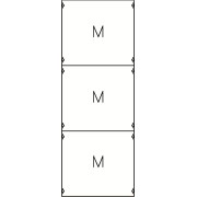 2M5A Панель с монтажной платой 2ряда/9 реек