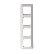 2TKA000009G1 Рамка 4-постовая, серия Jussi, белый