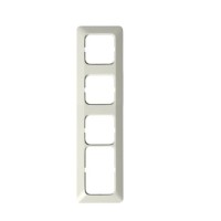 2TKA000015G1 Рамка 4-постовая, 1 пост 2Schuko + 3 поста Schuko, серия Jussi, белый
