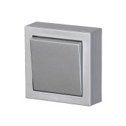 2TKA00001848 Переключатель перекрестный, накладного монтажа, Impressivo, 2 доп.клеммы, белый