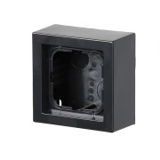 2TKA00001617 Коробка для накладного монтажа, Impressivo, антрацит
