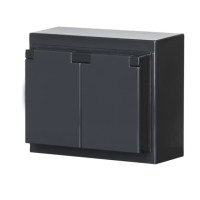 2TKA00001754 Розетка Double Shuko 16А 230В накладного монтажа, IP44, Impressivo, антрацит